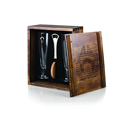 Star Wars Han Solo and Leia Organa Drinking Glasses Gift Set