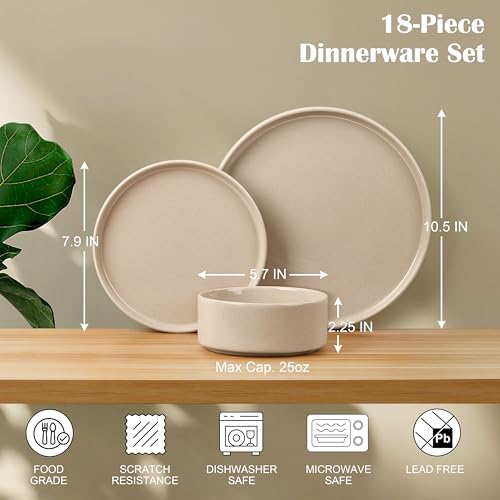 Dinnerware Sets for 6 (18 Count)