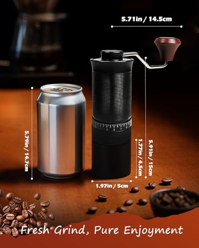 Manual Coffee Grinder (Black)