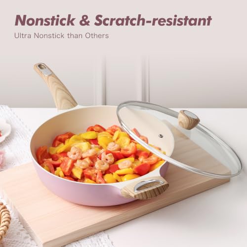 Ceramic Pots and Pans Set Nonstick