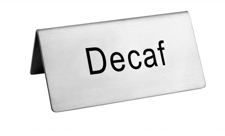 Stainless Steel Table Tent Sign (2 Count)
