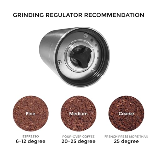Manual Stainless Steel Coffee Been Grinder