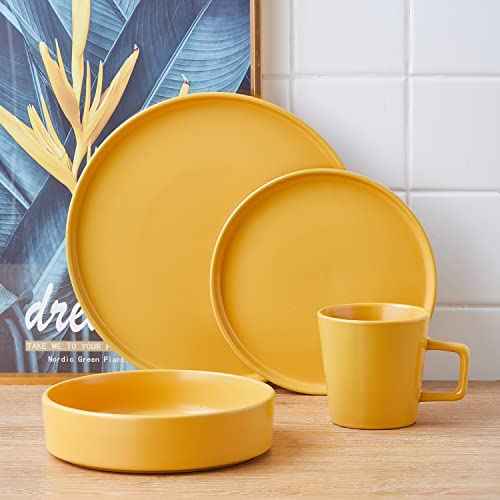 Cleo Stoneware Dinnerware Set (16 Count)