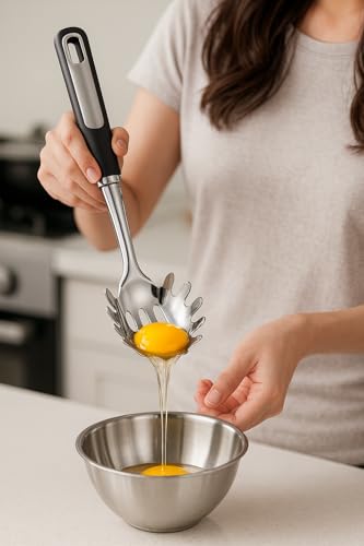 Stainless Steel Ladle and Pasta Server Set (Stainless Steel Ladle(2 Piece))
