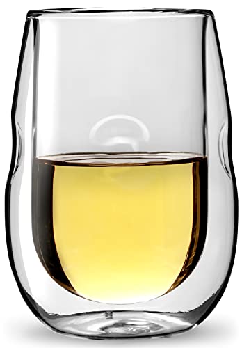 Moderna Artisan Series Double Wall Insulated Wine Glasses