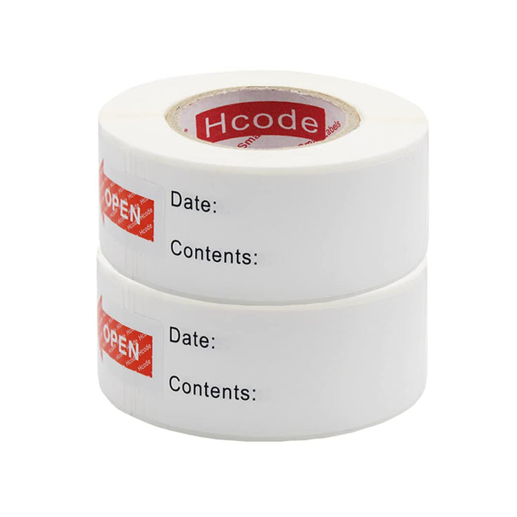 1 x 3'' Self Adhesive Removable Freezer Food Storage Labels (600 Count)
