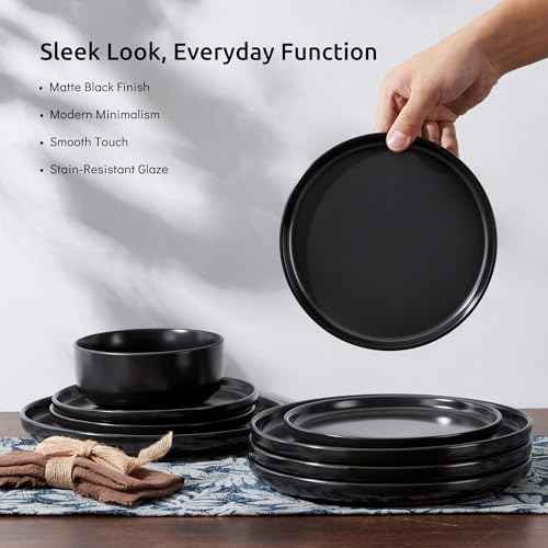 Stoneware Dinnerware Sets for 8