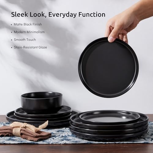Stoneware Dinnerware Sets for 4