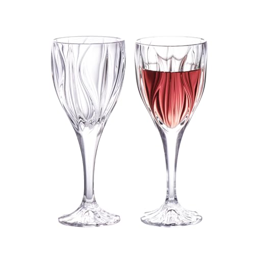 Crystal Red Wine Glasses Set of 2 (2 Count)