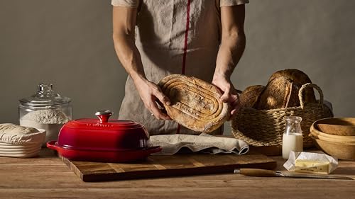Enameled Cast Iron Oval Bread Oven