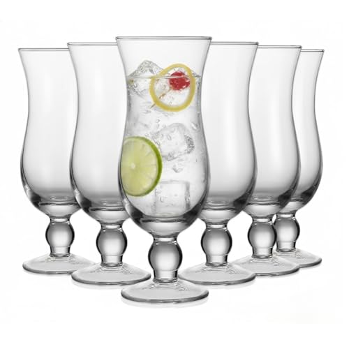 6 Pack Hurricane Glass (6 Count)