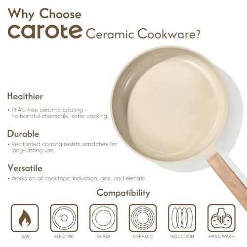22pcs Ceramic Cookware Sets