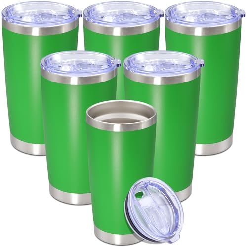 20 oz Tumbler Insulated Tumblers Stainless Steel Coffee Mug (Green)