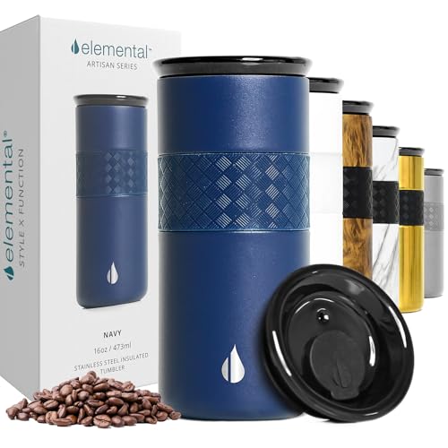 Artisan 16oz Triple (16 Ounces / Navy Blue)