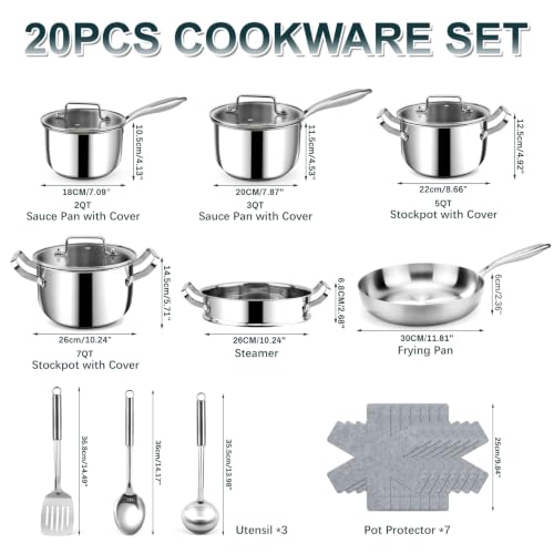 Stainless Steel Cookware Set