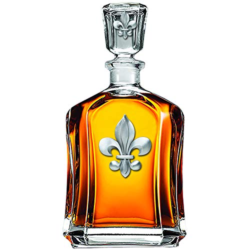Fleur de Lis Capitol Decanter
