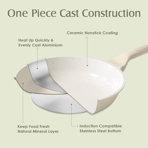 23 PCS Nonstick Ceramic Cookware Set