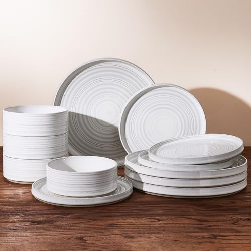 Stoneware Dinnerware Sets for 4 (12 Count)