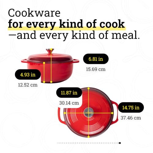 Essential Enamel Cast Iron Dutch Oven