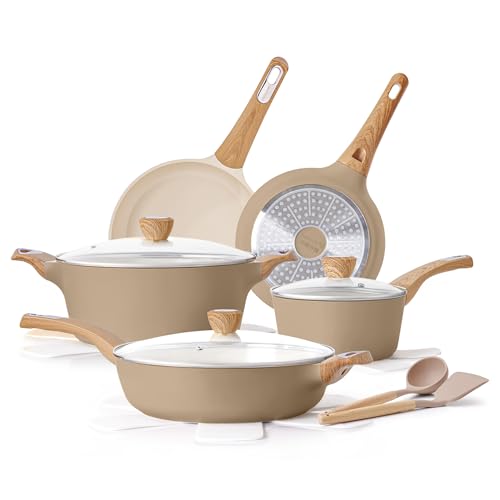 Ceramic Pots and Pans Set Nonstick