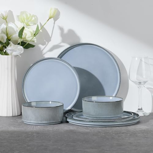 Stoneware Dinnerware Sets for 2