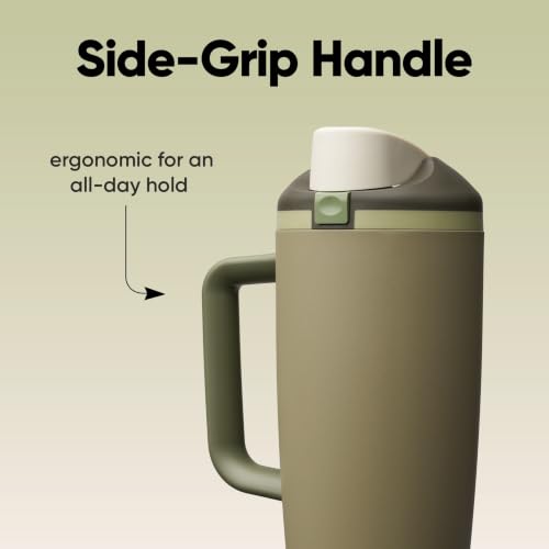 FreeSip Tumbler Stainless Steel Water Bottle 30 oz Off Road (Off Road / 30.1 Ounces)