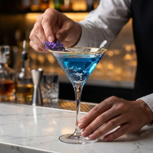Voglia Nude 7.75 Ounce Martini Glasses (6 Count)