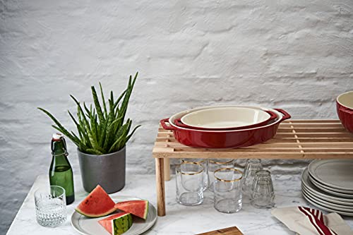 Ceramic Oval Baking Dish Set (2 Count)