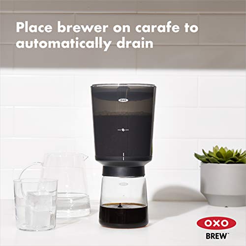 Brew Compact Cold Brew Coffee Maker (24 oz brewing container, 16 oz yield / Cold Brew Maker)