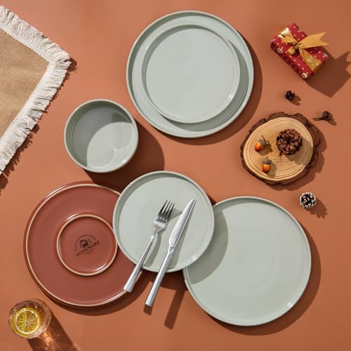 Stoneware Dinnerware Sets Service for 8