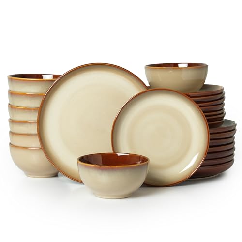 Ceramic Dishes Set for 8