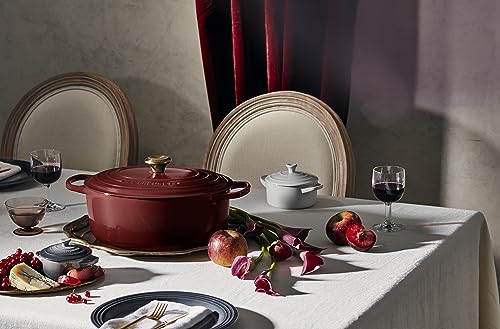 Enameled Cast Iron Oval Dutch Oven