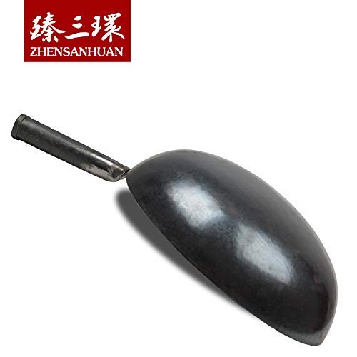ZhenSanHuan Chinese Hand Hammered Iron Woks and Stir Fry Pans