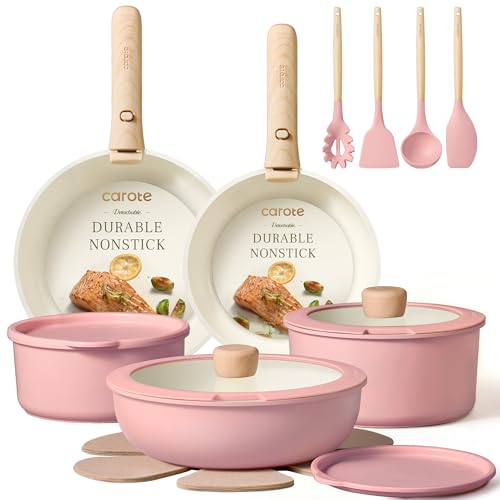 19pcs Pots and Pans Set Non Stick