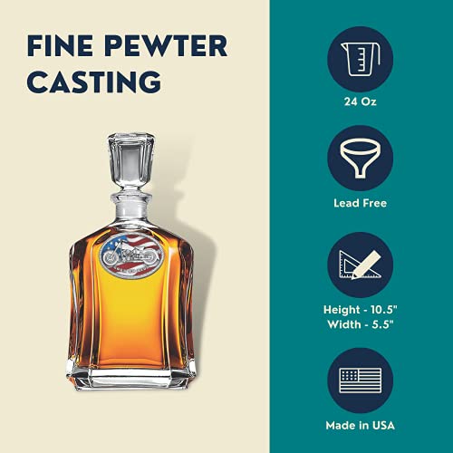 Motorcycle Capitol Decanter
