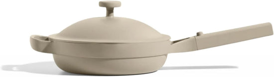 Our Place Mini Always Pan 2.0-8.5” (1.2 Qt) Nonstick, Toxin-Free Ceramic Cookware | Patented 10-in-1 Aluminum Frying & Sauté Pan | Safe for Oven, Induction & All Cooktops up to 450°F | Steam - Nestoria