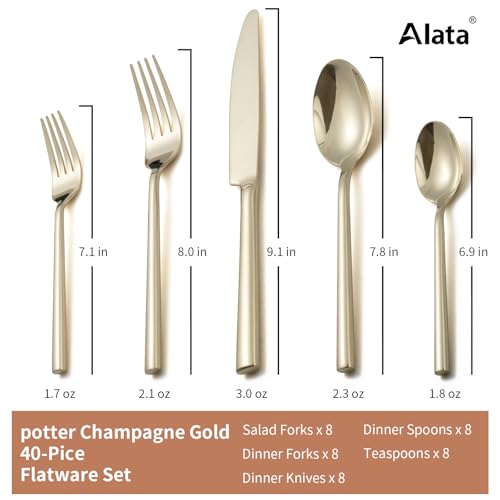 Potter Champagne Gold 40 (13.99 Count)