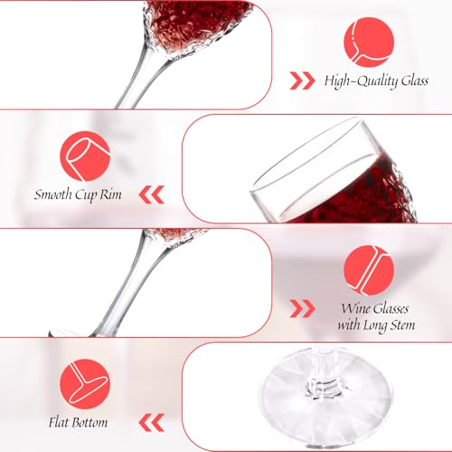 Crystal Red Wine Glasses Set of 2 (2 Count)