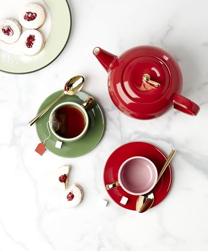 Knock On Wood Apple Teapot