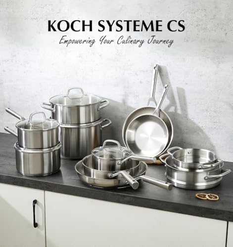 Stainless Steel Cookware Set 23 PCS With 5