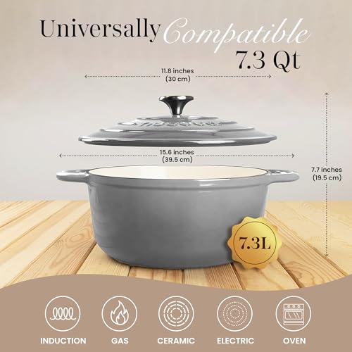 Cast Iron Dutch Oven with Lid