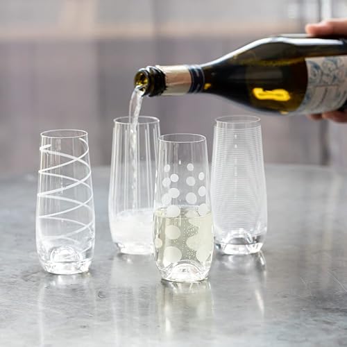 Cheers Stemless Flutes