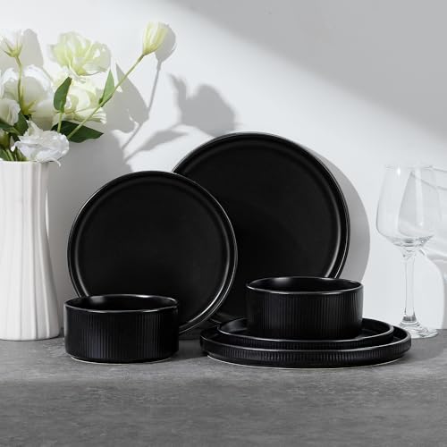 Stoneware Dinnerware Sets for 2
