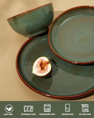 Stoneware Dinnerware Sets for 6