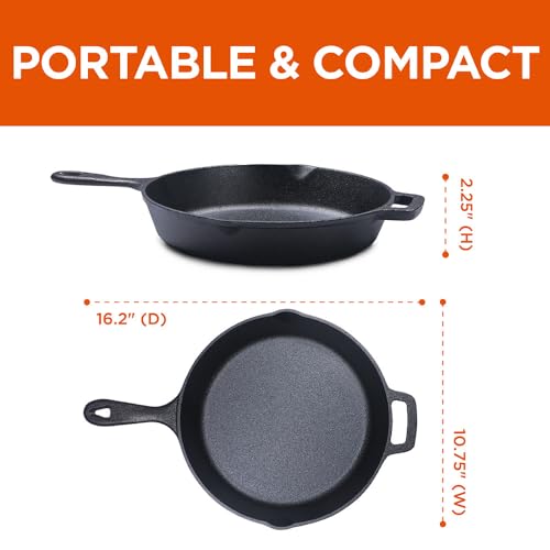 10.25 Inch Cast Iron Skillet (10.25" Skillet)