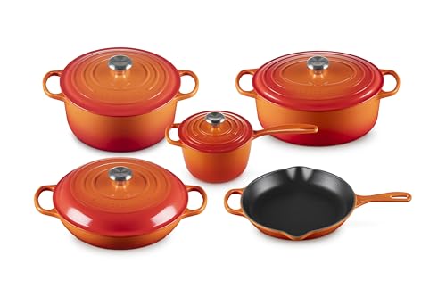 Enameled Cast Iron Signature Cookware Set