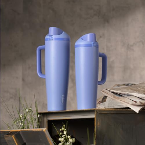 FreeSip Tumbler Stainless Steel Water Bottle 40 oz Out of the Blue (Out of the Blue / 40 Ounces)
