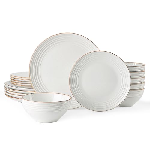 Jupiter Stoneware Dinnerware Sets (18 Count)