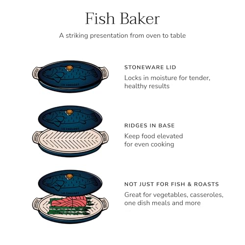 Stoneware Heritage Fish Baker