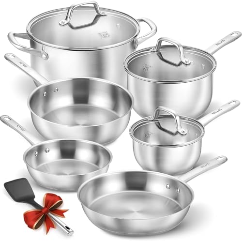 Stainless Steel Pots and Pans Set